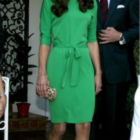 Diane Von Furstenberg Dresses & Skirts - Diane Von Furstenberg Silk Dress in Turquoise